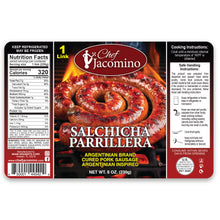 Load image into Gallery viewer, Salchicha Parrillera
